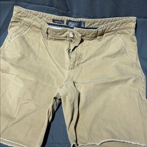 Men's Tan Jean Shorts
